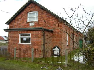 The Baptist Chapel in School Road, built in 1863